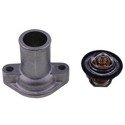 Thermostat & Cover 15321-73260 19434-73010 for Kubota Engine D1105 V1505 V2203 Tractor L245DT L245F L245H