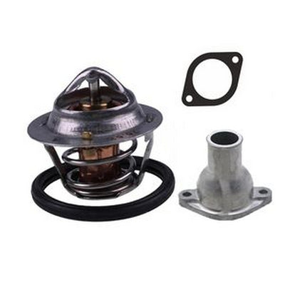 Thermostat Kit With Water Outlet Pipe 8971606540 8972646901 8971690151 for Isuzu Engine 3KC2 3KR1 3KR2 3LD1 4JB1 4LE1