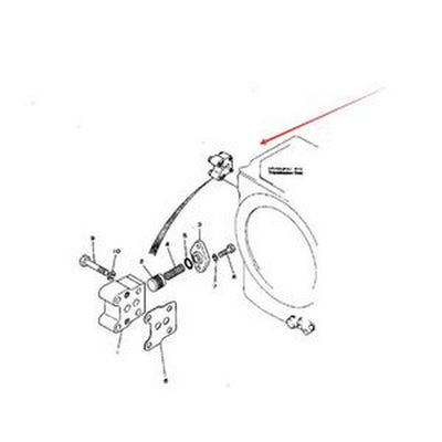Transmission Lubrication Valve 134-15-00160 for Komatsu D45S-1 D53S-16 D57S-1 D45A-1 D53A-18 D53A-16 GD825A-2