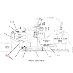 Tube 245-5285 for Caterpillar CAT 320D Excavator C6.4 3066 Engine
