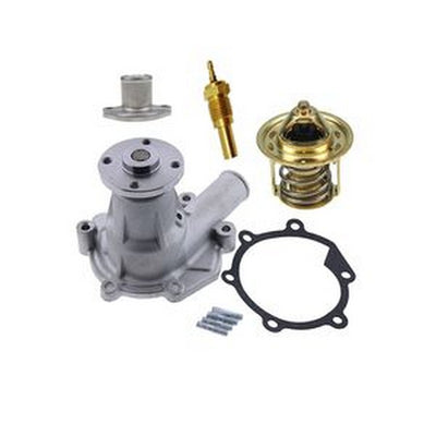 Water Pump & Gasket & Thermostat & Cover & Sensor MM433-17001 MM433-54801 MM432-08201 05204-50300 for Mitsubishi Engine L2E L3E L3A L2A L3C L2C L3E2