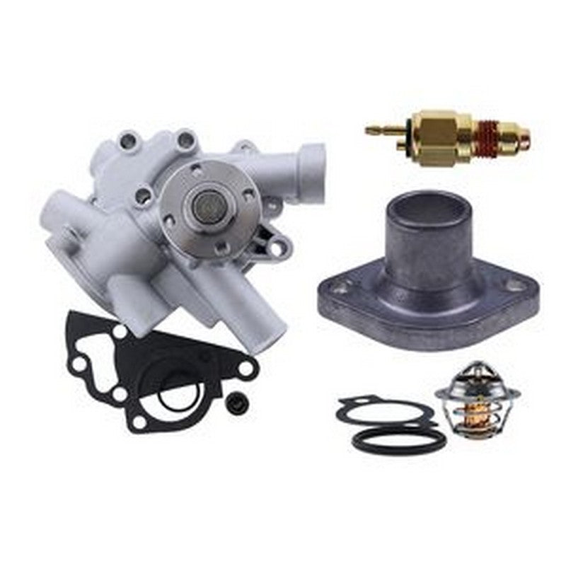 Water Pump & Sensor & Thermostat Kit & Cover MIA880693 CH15516 CH15536 CH15535 for John Deere Tractor 2020