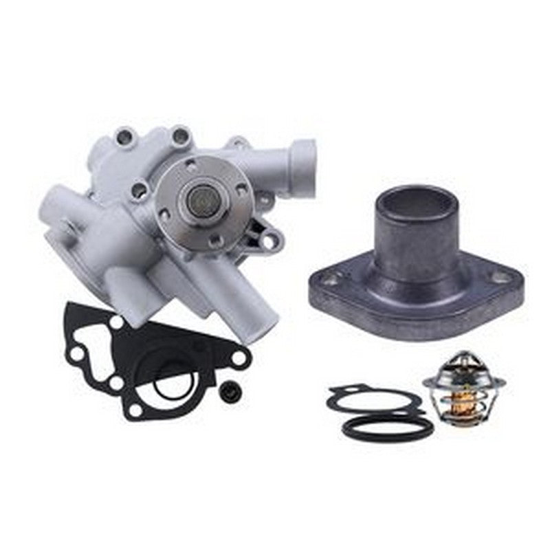 Water Pump & Thermostat Kit & Cover YM119660-42004 YM129350-49800 YM129350-49530 for Komatsu Engine 3D72-2HA 3D74E-3B 3D72N-2BB