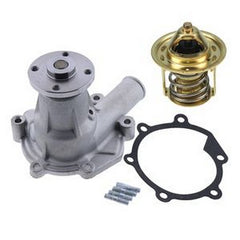 Water Pump With Gasket 223-0296 223-0297 & Thermostat 223-0300 for Mitsubishi Engine L3E Caterpillar CAT Excavator 301.6C 301.8C