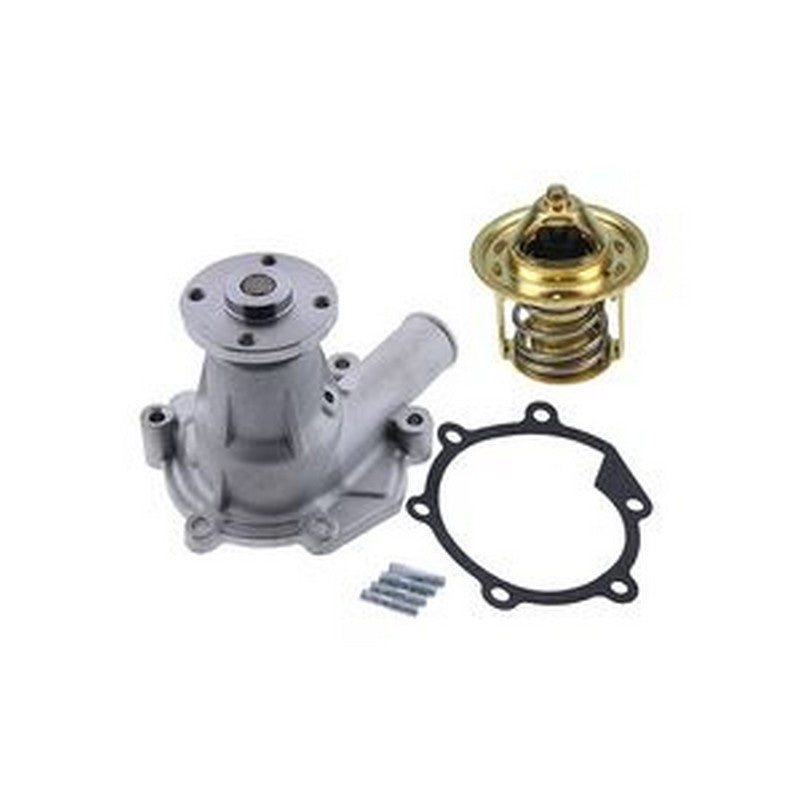 Water Pump With Gasket & Thermostat MM43317001 MM43354801 for Mitsubishi Engine L2E L3E L3A L2A L3C L2C L3E2