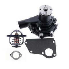 Water Pump XJAF-00851 XJAF-02625 & Thermostat XJAF-00860 With Gasket for Mitsubsihi Engine S4S S6S Hyundai Forklift 35DS-7 35DS-7E 50DS-7E 80D-7 HDF50-7S Excavator R75-7