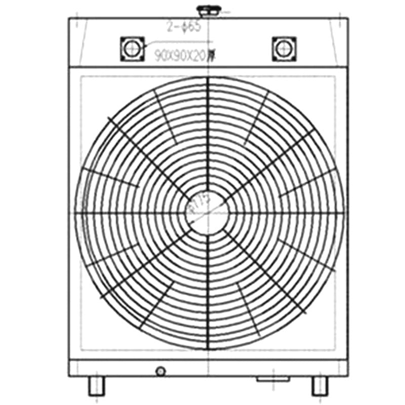 Water Radiator 8N4880 for Caterpillar CAT 3406 3406B 3406C D379 3408 3408B 3408C 3412 3412C 3412E D379B G3406 G3408 G379