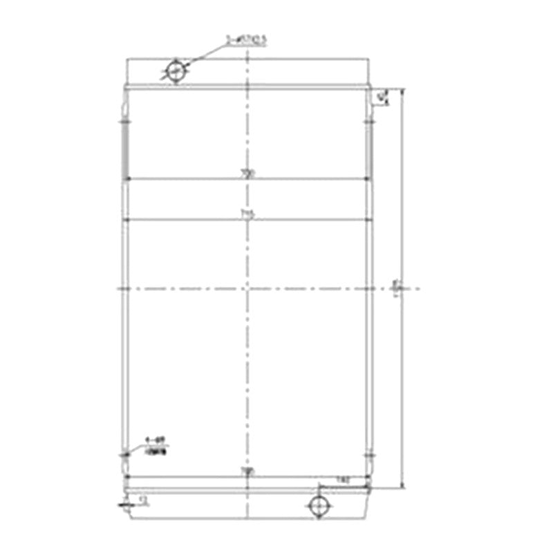 Water Radiator Core 15156195 15147470 15156258 for Volvo Wheel Loader ...