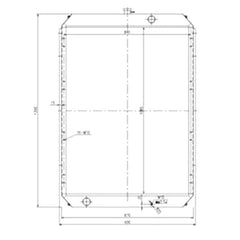 Water Tank Radiator 202-00071C 202-00071B 202-00071E for Doosan Excavator S300LL S300LC-V