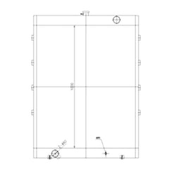 Water Tank Radiator 202-00135B 202-00126B 202-00126C for Doosan Excavator DX300LC DX300LL