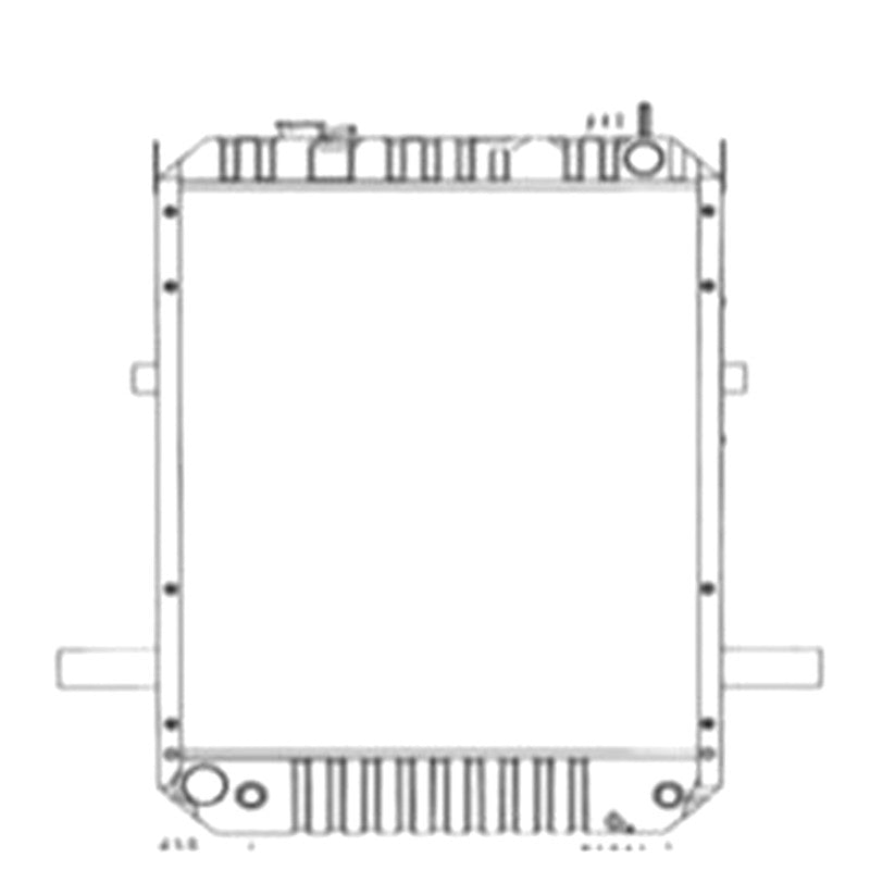 Water Tank Radiator 417-03-21211 for Komatsu WA150-3 Wheel Loader