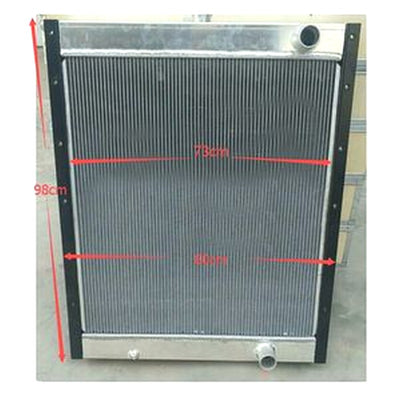 Water Tank Radiator 820060139 for Excavator XG820