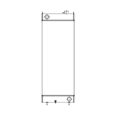 Water Tank Radiator for Caterpillar CAT Excavator E329D