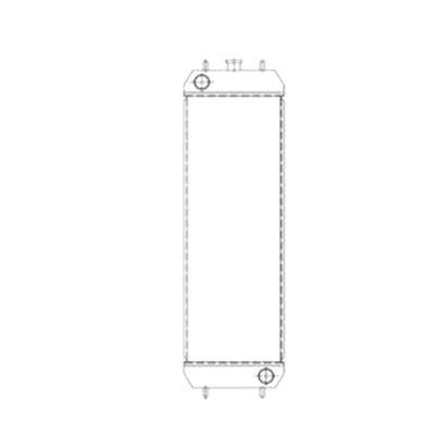 Water Tank Radiator for Sumitomo Excavator SH145-6