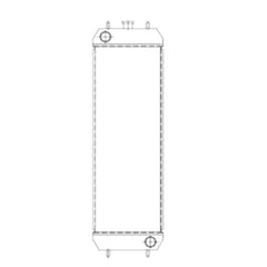 Water Tank Radiator XB00001928 for Hitachi Excavator ZAX200-5G