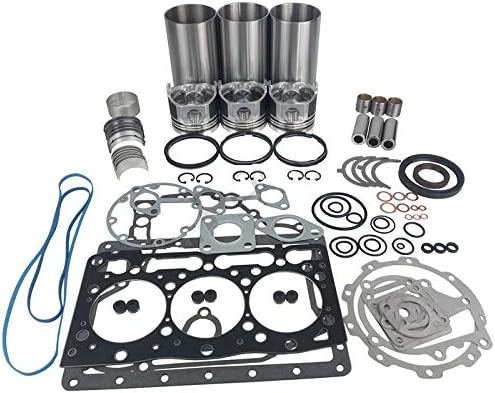 Yanmar 3TNV88 Komatsu 3D88E Engine Overhaul Rebuild Kit for Takeuchi TB135 TB138FR TB235 TB250